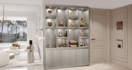Vakkenkast Carlton | Tender Taupe | Eiken | PUUUR