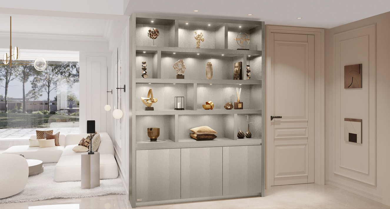 Greg Vakkenkast King-size 170-220	cm Eiken