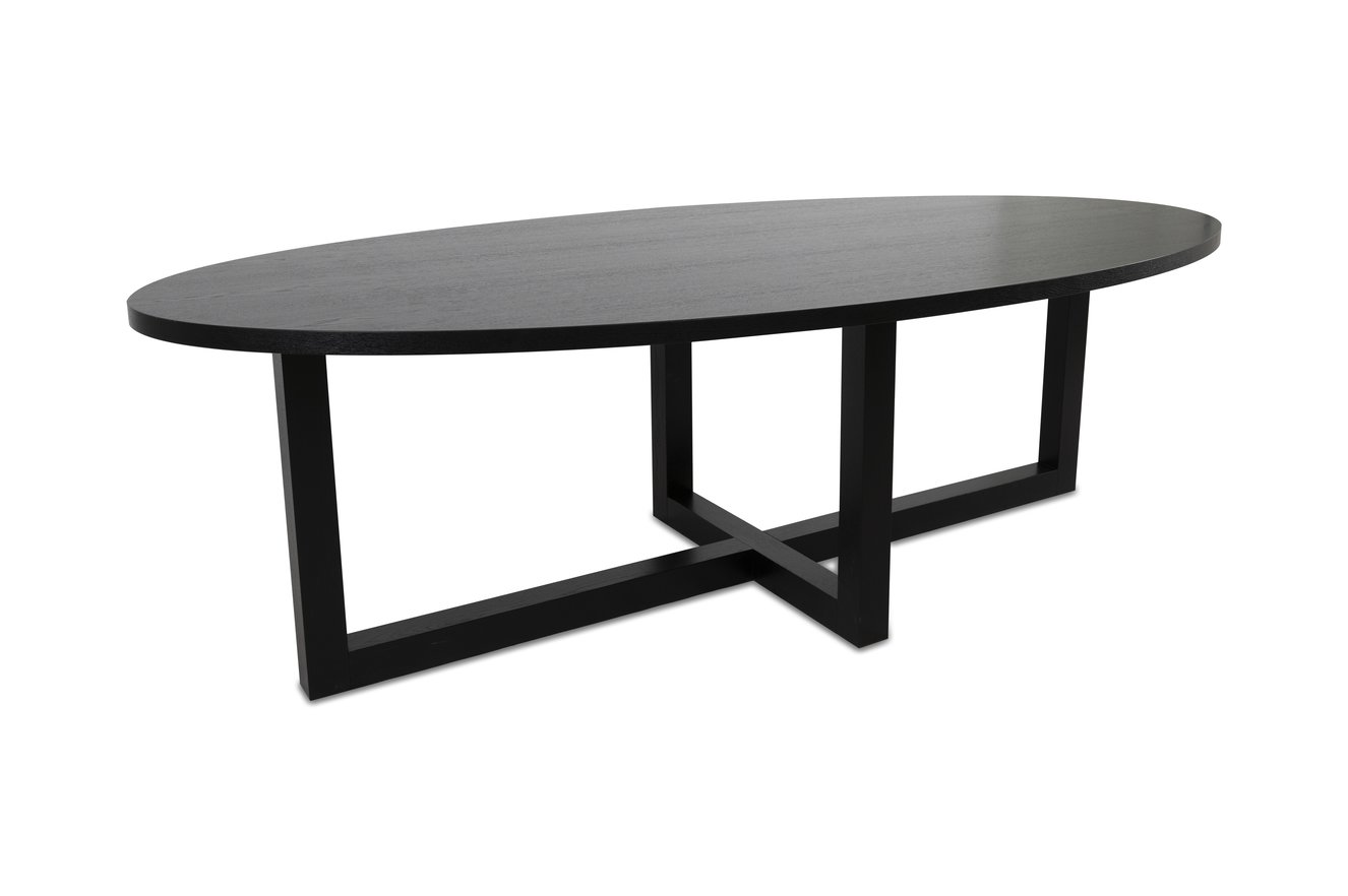 Emily Eettafel Ovaal Eiken