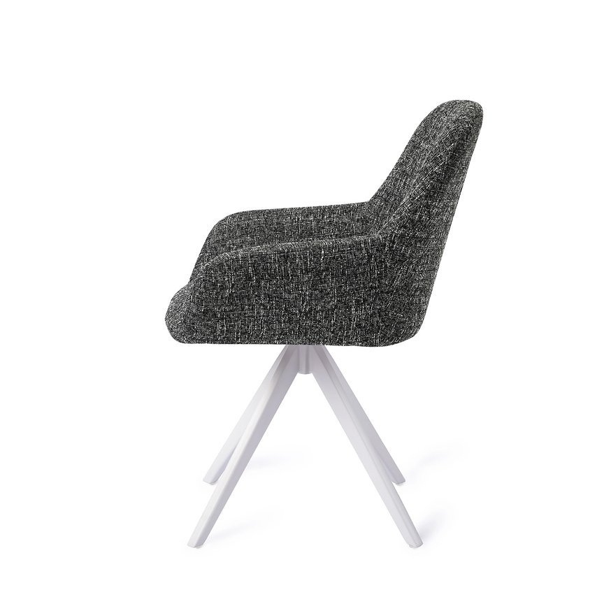 Kushi Skyfall Eetkamerstoel Turn White