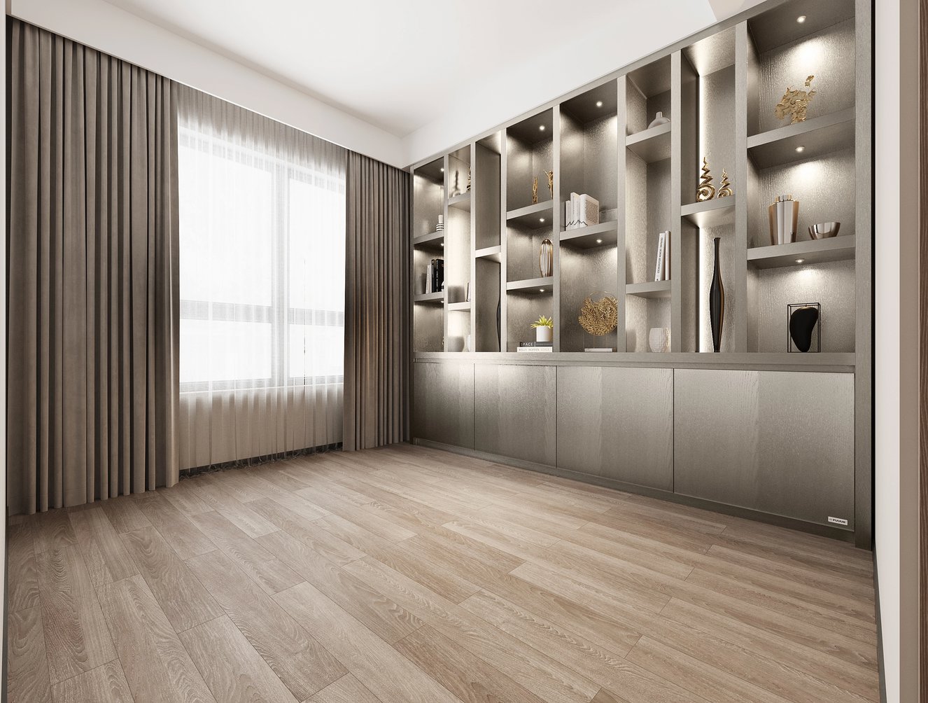 Brooklyn Vakkenkast Superior-size 270-300	cm Eiken