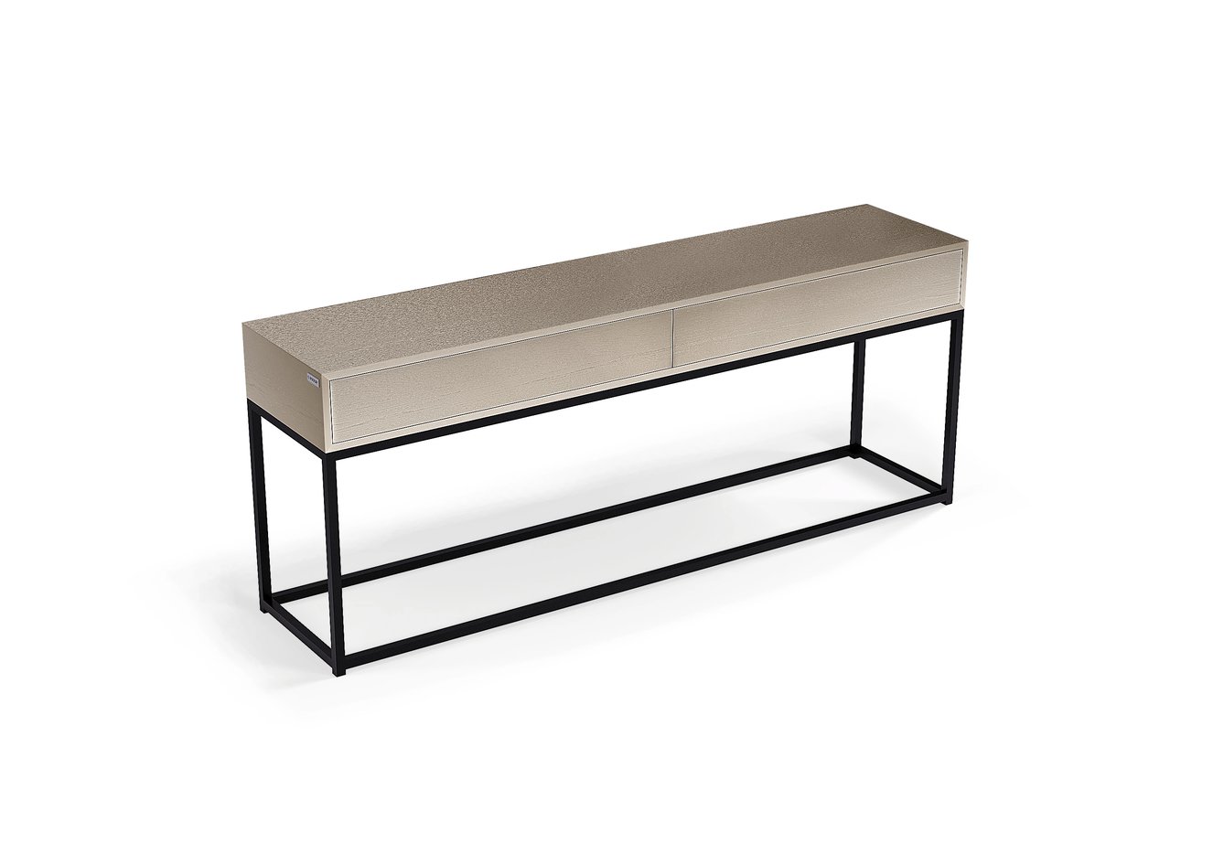 Thompson Sidetable 2-lades Rechthoekig Eiken