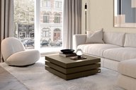 Salontafel Quandt Merlyn Brown MDF