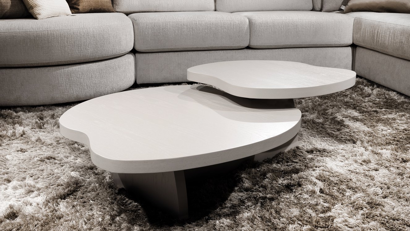 Maru Salontafel Double Organisch Eiken