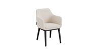 lichtkleurige volvere velvet stoel