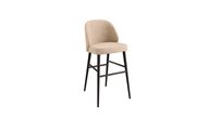 Velvet lage barstoel 