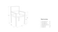 Penta-Armchair-Maatvoering