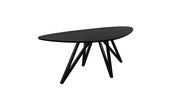 Kiezel Flower schuin | PUUUR Eiken fineer tafel
