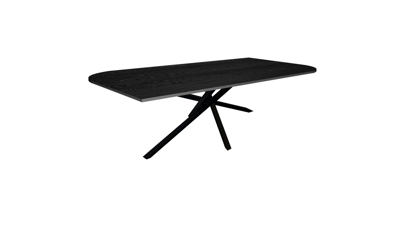 Logan Eettafel Parallel Eiken