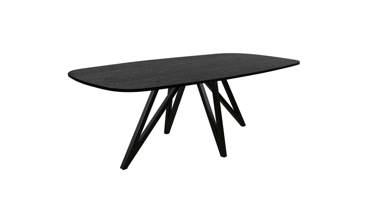 Duce Eettafel Deens	Ovaal Eiken