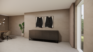 Eiken dressoir staand op poot met 4 deuren | PUUUR