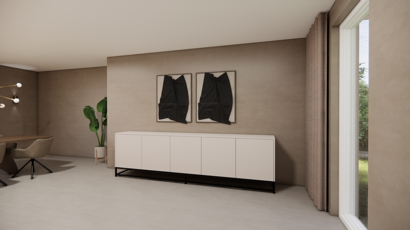 Thompson Dressoir 5-deurs Staand