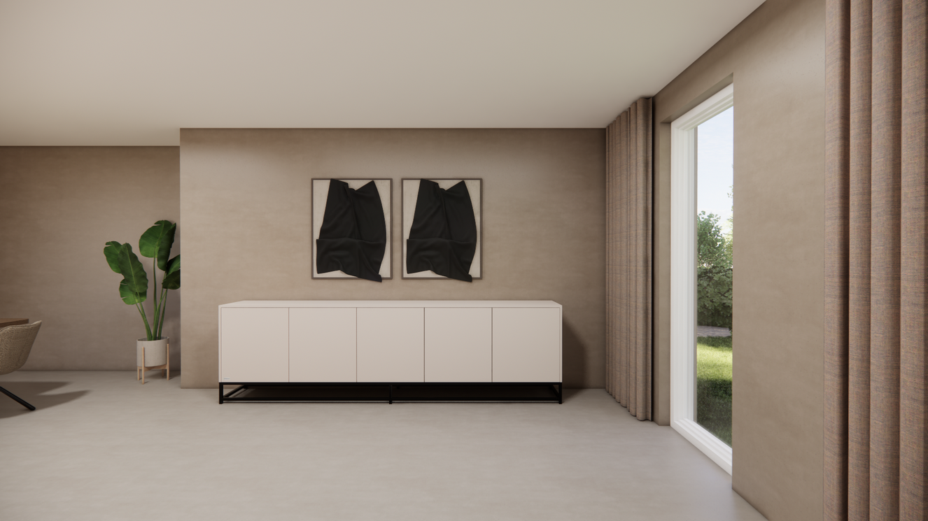 Thompson Dressoir 5-deurs Staand