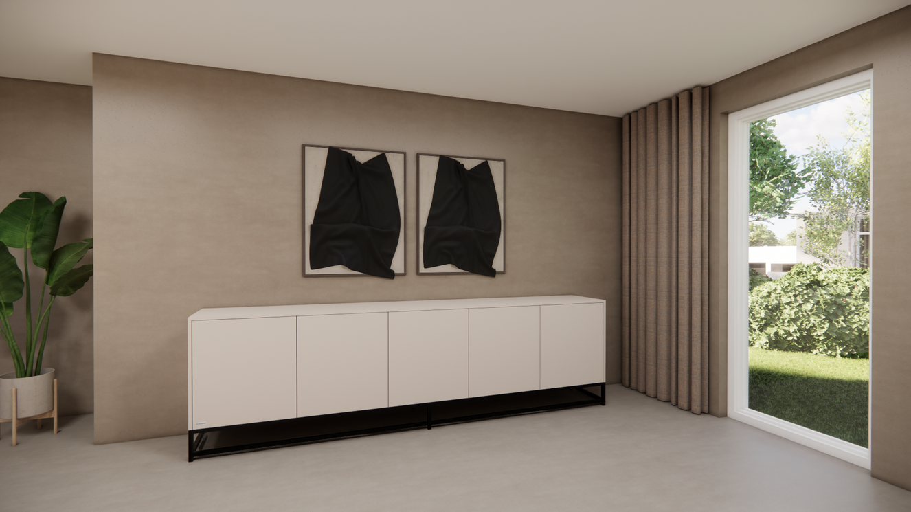 Thompson Dressoir 5-deurs Staand