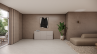 MDF Staand dressoir 2-deurs 2-lades 