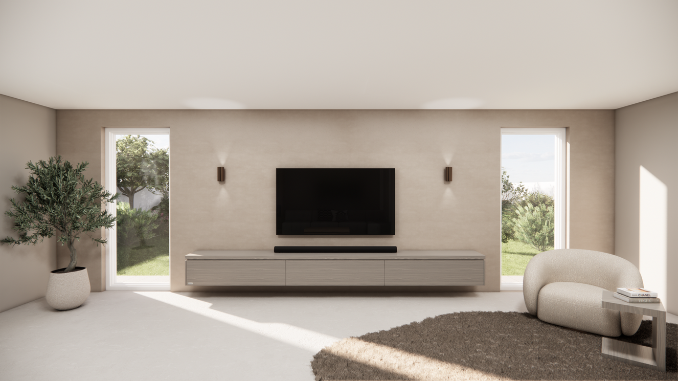 Tv-Meubel	Rockefeller 3-kleppen Eiken