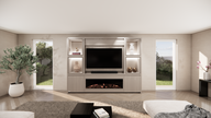 Cinewall Crace 280-340Dimplex Ignite Eiken Met Inzetbak
