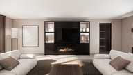 Grace Cinewall Queen-size 280-340 cm Eiken Kalfire E-65 Eiken
