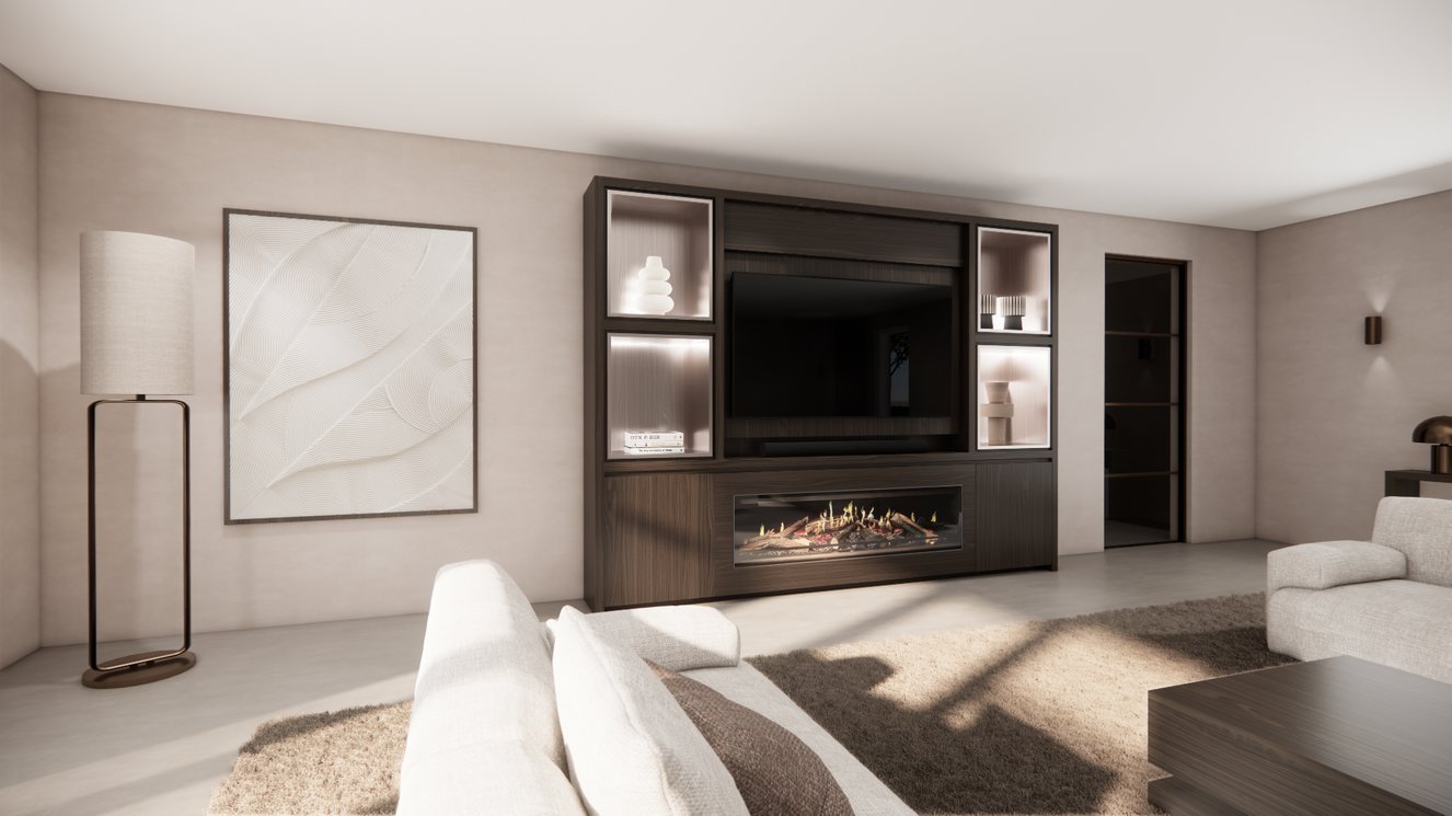 Cinewall	Grace Queen-size 280-340	cm Eiken Kalfire	E-ONE