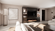 Cinewall Crace 280-340Dimplex Ignite Eiken Met Inzetbak