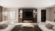 Cinewall Crace 280-340Dimplex Ignite Eiken Met Inzetbak
