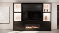 Cinewall Crace 280-340Dimplex Ignite Eiken Met Inzetbak