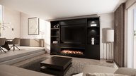 Andrew Cinewall Queen-size 280-340 cm Eiken British Fires 160cm
