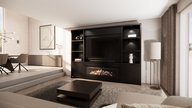 Andrew Cinewall Queen-size 280-340 cm Eiken Kalfire E-65