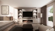 Andrew Cinewall Queen-size 280-340 cm Eiken Kalfire E-ONE 160cm