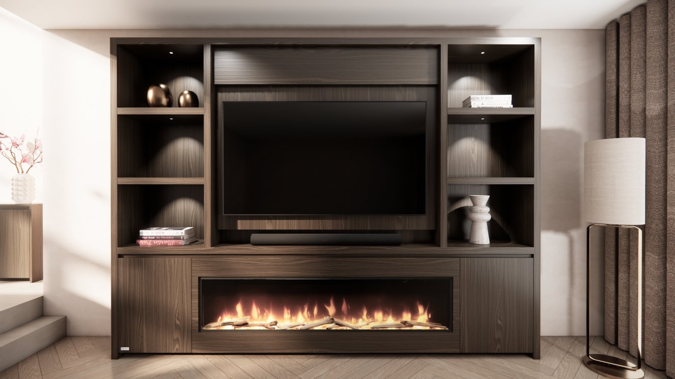 Cinewall	Andrew Queen-size 280-340	cm Eiken Dimplex