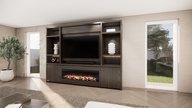 Hudson Cinewall Queen-size 280-340 cm Eiken British Fires 160CM