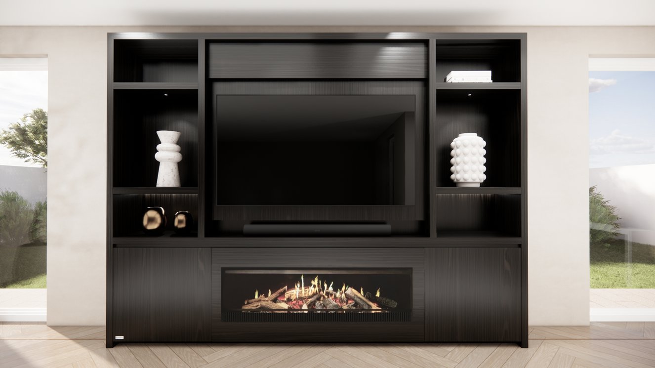 Cinewall	Hudson Queen-size 280-340	cm Eiken Kalfire	E-SERIE