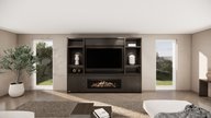 Hudson Cinewall Queen-size 280-340 cm Eiken Kalfire E-SERIE E-65
