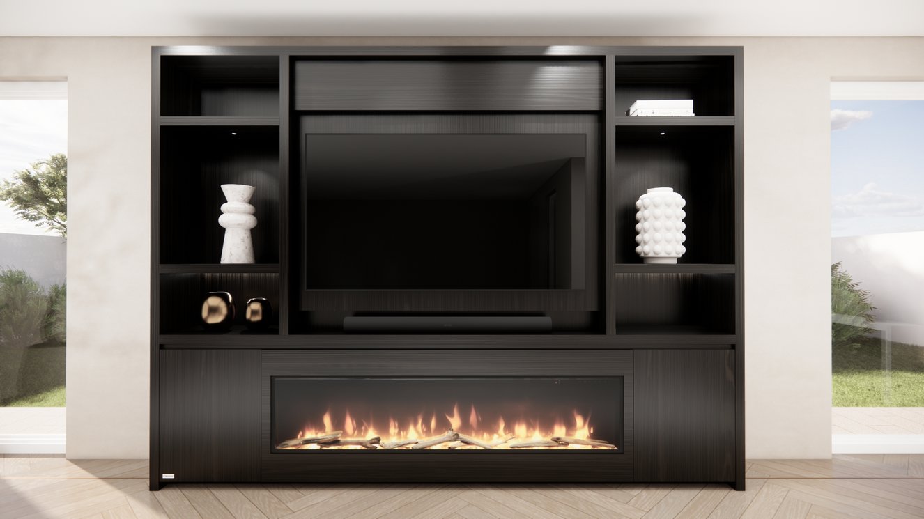 Cinewall	Hudson Queen-size 280-340	cm Eiken Dimplex