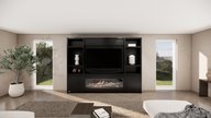 Hudson Cinewall Queen-size 280-340 cm Eiken Kalfire E-ONE 160CM