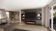 Franklin Cinewall Queen-size 280-340 cm Eiken British Fires 160C