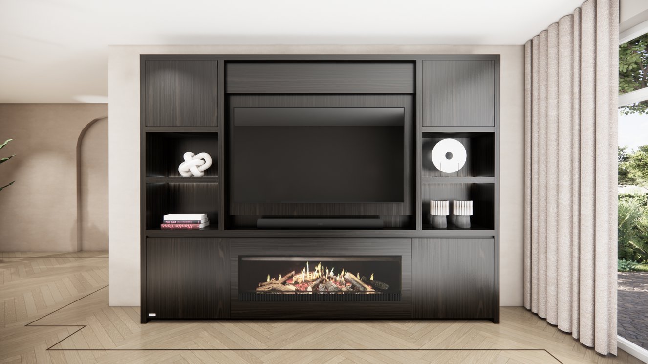 Cinewall	Franklin Queen-size 280-340	cm Eiken Kalfire	E-SERIE