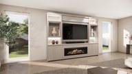 Cole Cinewall Queen-size 280-340 cm Eiken Kalfire E-65
