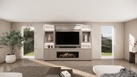 Cole Cinewall Queen-size 280-340 cm Eiken Kalfire E-65