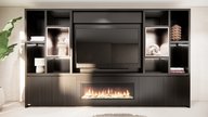 Cole Cinewall King-size 350-410 cm Eiken Dimplex 5Inch
