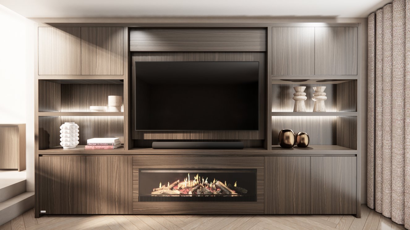 Cinewall	Franklin King-size 350-410	cm Eiken Kalfire	E-SERIE