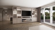 Hudson Cinewall King-size 350-410 cm Eiken Kalfire E-ONE 160