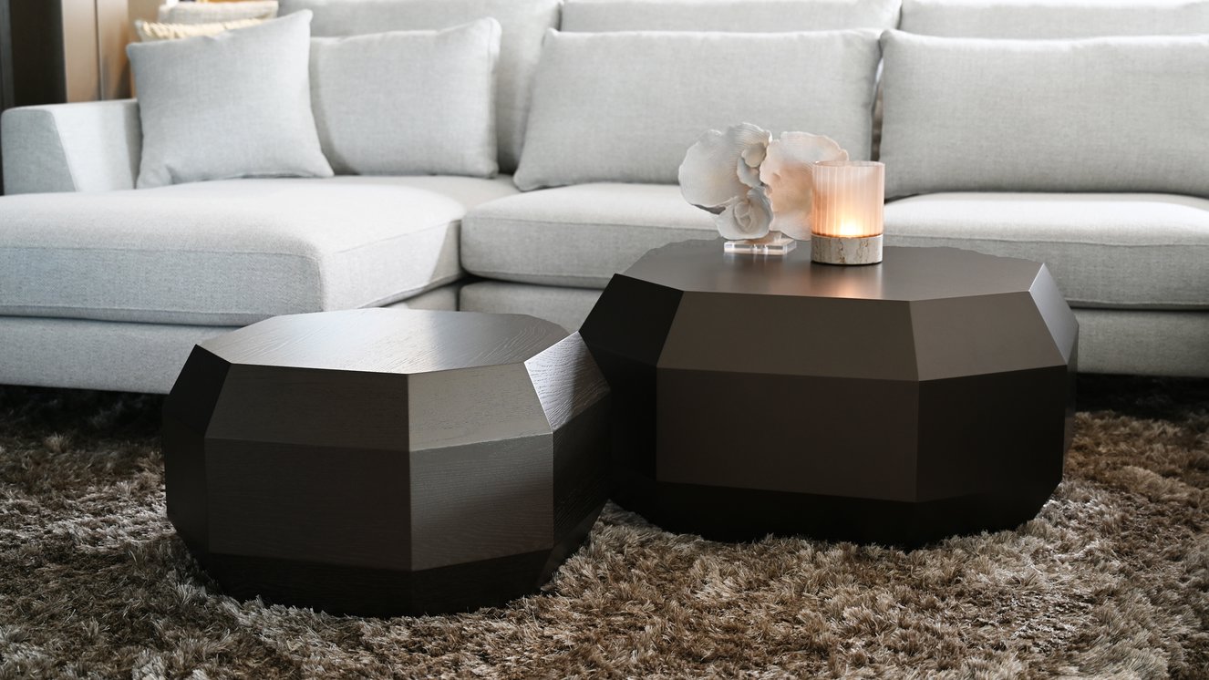 Diamond	Double Salontafelset Eiken	en	MDF