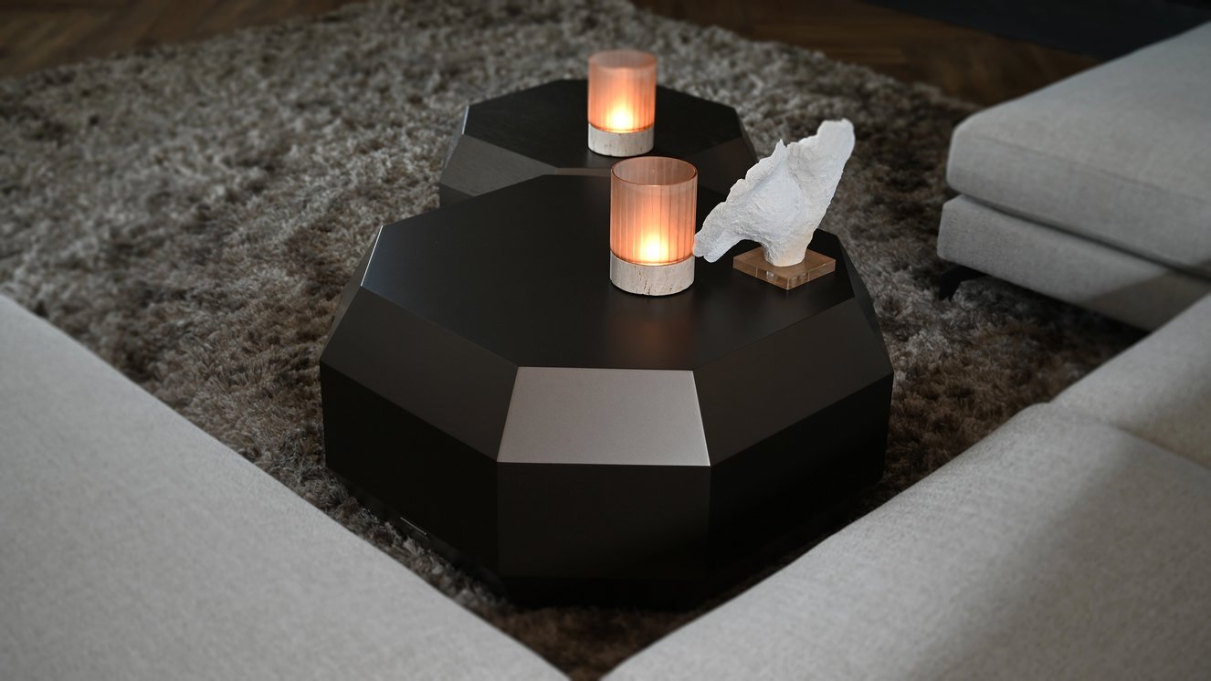 Diamond	Double Salontafelset Eiken	en	MDF