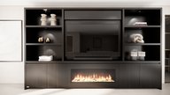 Andrew Cinewall King-size 350-410 cm Eiken Dimplex 50inch
