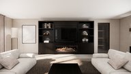 Andrew Cinewall King-size 350-410 cm Eiken Kalfire E-ONE 160F