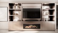 Andrew Cinewall King-size 350-410 cm Eiken Kalfire E-SERIE E65