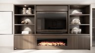 Andrew Cinewall King-size 350-410 cm Eiken British Fires 1600