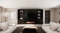 Andrew Cinewall King-size 350-410 cm Eiken British Fires 1600