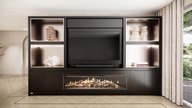 Grace Cinewall King-size 350-410 cm Eiken Kalfire E-ONE 190F